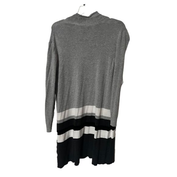 Lane Bryant color blocked striped overpiece CARDIGAN 18/20 - Picture 3 of 9